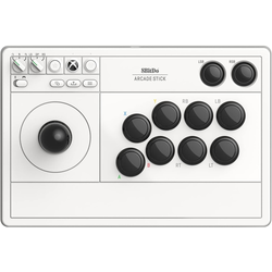 8BITDO Bežični Arcade gamepad 8BitDo Arcade stick Xbox/Windows/Mapping/Mode Switch/AUX/White