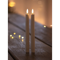 LED sveča (višina 25 cm) Sille Tall Exclusive – Sirius