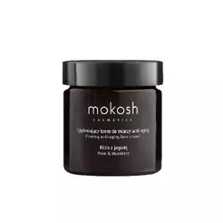 MOKOSH Krema za lice protiv bora sa anti age efektom sa eteričnim uljima ruže i borovnice 60 ml