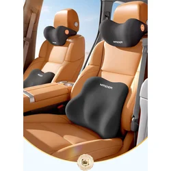 Witgoer Jastuk za vrat za auto, 35 x 17 x 8 cm, Crni