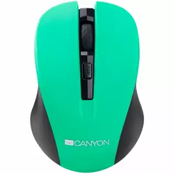 Canyon Bežični optički miš USB zelena boja | CNE-CMSW1GR