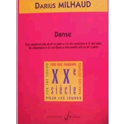 MILHAUD : note DANSE SAX