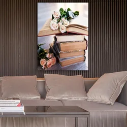 Wallity Dekorativna slika na platnu, 70x100cm, Šarena