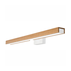 Brilagi-LED Osvetljenje za kupatilsko ogledalo WOODY MIRROR LED/12W/230V IP44 hrast/bela