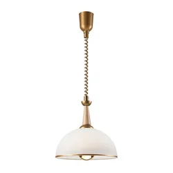 Podesivi luster CHIARA 1xE27/60W/230V bež/bukva