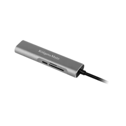 Adapter (HUB) USB tipa C na vrata HDMI/USB3.0/SD/MicroSD/C