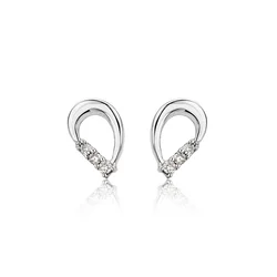 DIAMANT LETERNEL Uhani srebrna