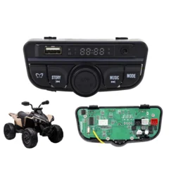 slomart Glasbeni panel LEAN CARS 12V