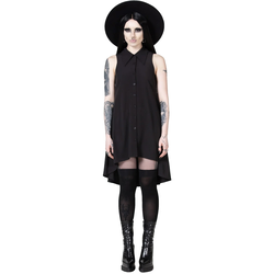 Ženska obleka KILLSTAR - Olde Night - Black - KSRA010785