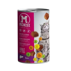Moksi konzerva za mačke sa jetrom 415g