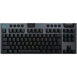 LOGITECH G915 X LIGHTSPEED TKL Wireless Gaming Keyboard - BLACK - US INTL - 2.4GHZ/BT - EMEA28i-935 - CLICKY