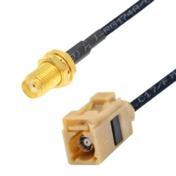 shumee Kabel FAKRA K vtičnica/SMA vtičnica RG174 50 cm