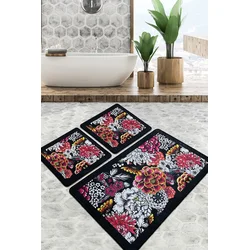 Lessentiel Maison Set 3 prostirke za kupatilo Šareni