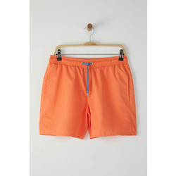 Trendyol Light Orange Basic Standard Length Swim Shorts