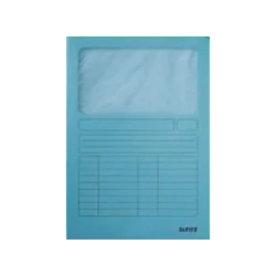 Leitz Window Folders Blue folder