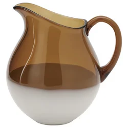 OMMJÄNGE Vrč, steklo/rjava, 2.7 l