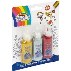 Rayher. Bleščice v lepilu, 20 ml, set 3