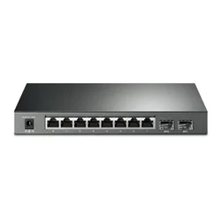 TP-Link Mrežni switch SG2210P, 10-portni, Gigabit, Smart, Crni