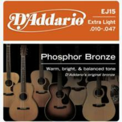 STRUNE DADDARIO kitara EJ15 PH.BRONZE