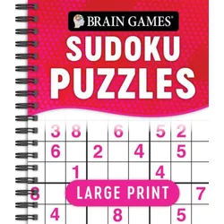 Brain Games - Large Print Sudoku Puzzles (Swoosh)