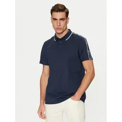 GUESS Majica Guess Quattro modra