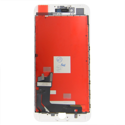Steklo in LCD zaslon za Apple iPhone 7 Plus, belo