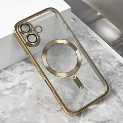 Maska za iPhone 17 6.3 Magsafe Lux, Zlatne boje