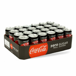 Coca-Cola Zero Gazirani sok, 0.33L