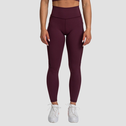 GymBeam Ženske helanke Mesh Panel Eggplant