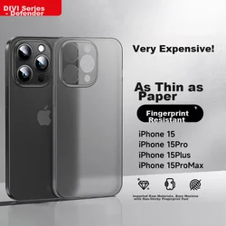 Divi Maska za mobilni telefon iPhone 14, Crna