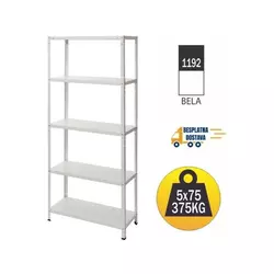 SmartStorage Metalna polica 170x75x30cm