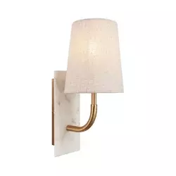 Endon 114202 - Zidna lampa 1xE14/7W/230V bež/zlatna