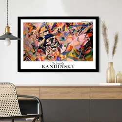 4262SYHKANDINSKY-003 Višenamensko Dekorativno Okvirno Slikarstvo