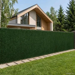 Umjetna ograda Tamnozelena 1,5 x 3 m PVC i čelik