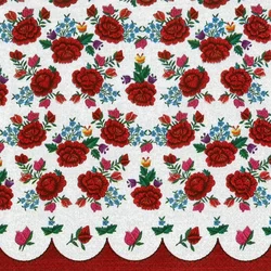 Serviete za decoupage Poppies Embroidery Pattern - 1 kos