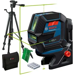 BOSCH Kombinovani linijski laser sa zelenim zrakom GCL 2-50 G sa stativom i magnetnim nosačem/ domet 50m