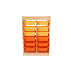 HANAH HOME Višenamenski ormar Oak Organizer Vertical