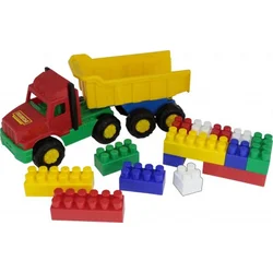 Kamion + kocke 17 el. 29x10x14 ( 004239 )