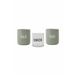 Komplet skodelic Design Letters Family Gift Box 3-pack
