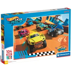 shumee CLE puzzle 104 maxi SuperColor Hot Wheels 25762