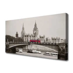tulup.si Slika na platnu London bridge, big ben 120x60 cm