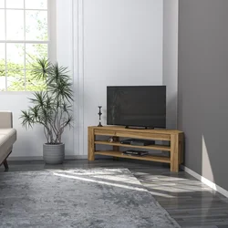 Hanah Home TV komoda Corner, 120x40x30 cm, Hrast