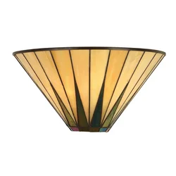 Endon 64046 - Zidno svetlo Tiffany DARK STAR 1xE14/40W/230V