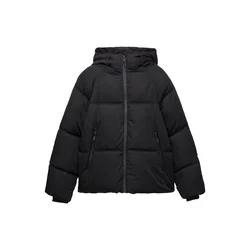 Pull&Bear Zimska jakna črna