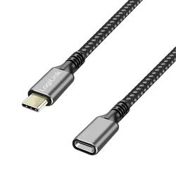 slomart USB-C kabel do USB-C, PD, 1m