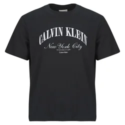 Calvin Klein Jeans Majica LV04RF820G Črna Regular Fit