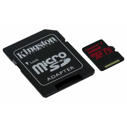 KINGSTON MICRO SD. 128GB KINGSTON + SD adapter SDCR/128GB