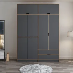 Hanah Home Garderober Elina-8908, 185x253x52 cm, Antracit