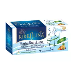 Kirkolina® Lux - HerbaBodyLine – čaj za kontrolu telesne mase - aromatizovana mešavina biljnog čaja - dodatak ishrani