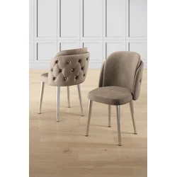 Hanah Home Set stolica Axle, 85x59x146 cm, 6 komada, Smeđe